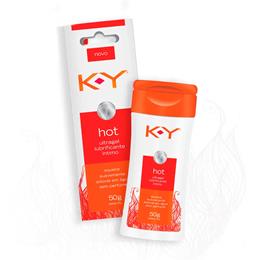 Ultragel Lubrificante Íntimo com Efeito que Aquece - K-Y | 50 gramas