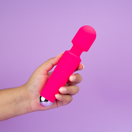 Varinha Mágica Massageadora com 20 Modos de Vibrações em 8 Intensidades Diferentes - Massager YouVibe | 20,3 x 4,2 cm | Disponível em 5 Cores