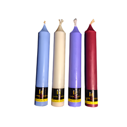 Vela de Cera com Calor Baixo - Masmorra Velas | 14 x 2,1 cm | Disponível em 4 Cores