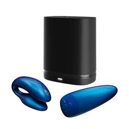 Foto 3 do produto Vibrador para Casal Ajustável com 10 Modos de Vibração, Aplicativo Para Controle de Vibração e Controle Remoto Sem Fio - We-Vibe Chorus | 5 Cores