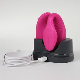 Foto 11 do produto Vibrador para Casal Ajustável com 10 Modos de Vibração, Aplicativo Para Controle de Vibração e Controle Remoto Sem Fio - We-Vibe Chorus | 5 Cores
