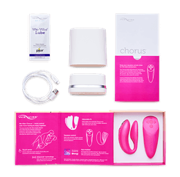 Foto 13 do produto Vibrador para Casal Ajustável com 10 Modos de Vibração, Aplicativo Para Controle de Vibração e Controle Remoto Sem Fio - We-Vibe Chorus | 5 Cores