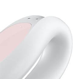 Foto 11 do produto Vibrador para Casal Recarregável em Silicone com 10 Modos de Vibração, Aplicativo e À Prova D'Água - Satisfyer Double Joy | 6 x 4,1 cm | Disponível em 3 Cores