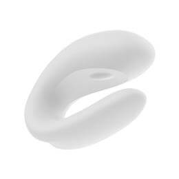 Foto 9 do produto Vibrador para Casal Recarregável em Silicone com 10 Modos de Vibração, Aplicativo e À Prova D'Água - Satisfyer Double Joy | 6 x 4,1 cm | Disponível em 3 Cores
