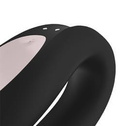 Foto 16 do produto Vibrador para Casal Recarregável em Silicone com 10 Modos de Vibração, Aplicativo e À Prova D'Água - Satisfyer Double Joy | 6 x 4,1 cm | Disponível em 3 Cores