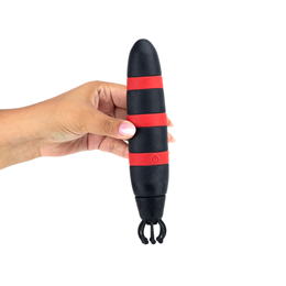 Vibrador Clássico Recarregável com Tentáculos em Silicone e 10 Modos de Vibração - Love Rouser | 12 x 4 cm | Disponível em 3 Cores