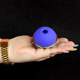 Vibrador Clitoriano em Forma de Planeta com 9 Modos de Pulsação e Base Recarregável - S-Hande Planet | 5,7 x 6,5 cm | Disponível em 2 Cores