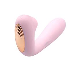 Foto 2 do produto Vibrador de Clitóris e Ponto G Recarregável com 10 Modos de Vibrações e Pulsações - Delight | 9,3 x 3,1 cm