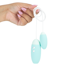 Foto 7 do produto Vibrador Duplo em Silicone com 3 Intensidades de Sucção, 10 Modos de Vibração e Recarregável via USB - Kistoy Miss VV | Disponível em 2 Cores