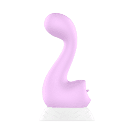 Vibrador e Estimulador de Clitóris com Simulador de Sexo Oral, 7 Modos de Vibração e Recarregável por Base Magnética - Intt Toys My Sweet Dino | Disponível em 2 Cores