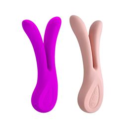 Vibrador Estimulador de Clitóris e Ponto G em Silicone com 12 Modos de Vibrações, Recarregável e Função Memória - Pretty Love Ulysses | Disponível em 2 Cores