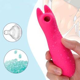 Vibrador Estimulador de Clitóris e Ponto G com Tecnologia de Pulsação de Ar e 7 Modos de Vibração - Helen | 15 x 4 cm
