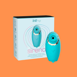 Vibrador Estimulador de Clitóris Recarregável com 10 Tipos Pulsações e Estímulos - Intt Toys La Sirena | Disponível em 3 Cores