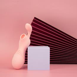 Vibrador Estimulador de Clítoris com Sucção Recarregável em Silicone com 12 Modos de Vibrações - Naughty Baby Vibration Rod | Disponível em 3 Cores