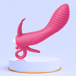Vibrador Estimulador de Ponto G, Clitóris e Anal com 10 Modos de Vibração - WoW | 10 x 2,8 cm | Disponível em 2 Cores