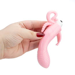 Vibrador Estimulador de Ponto G, Clitóris e Anal com 10 Modos de Vibração - WoW | 10 x 2,8 cm | Disponível em 2 Cores