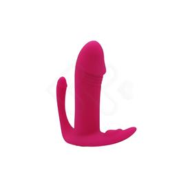 Foto 7 do produto Vibrador Estimulador de Ponto G, Clitóris e Ânus com 9 Modos de Vibração e Controle Remoto sem Fio - S-Hande Didi | 9,7 x 2,1 cm | Disponível em 2 Cores