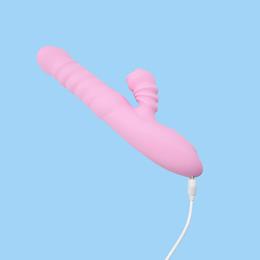 Foto 5 do produto Vibrador com Estimulador de Ponto G e Clitóris com Movimentos de Vai e Vem, 3 Velocidades de Rotação, 20 Modos de Vibração e Função de Aquecimento | 13,5 x 3,5 cm