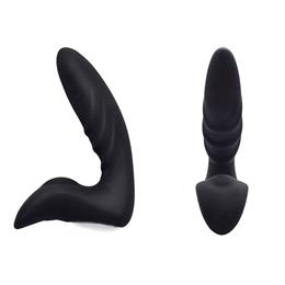 Foto 2 do produto Vibrador Estimulador de Próstata e Períneo Recarregável com 10 Modos de Vibrações e Controle Remoto sem Fio - Prostate Massager | 9,7 x 3,1 cm