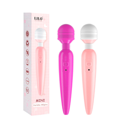 Vibrador Massageador Clitoriano com 10 Modos de Vibração e Recarregável - Lilo, We Love | 18 x 3,4 cm | Disponível em 2 Cores