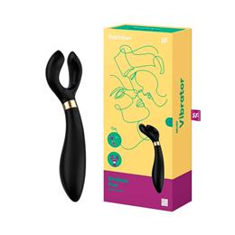Vibrador Massageador Feito em Silicone, Recarregável com 3 Motores Individuais e 100 Combinações de Vibrações - Satisfyer Endless Fun | Disponível em 2 Cores