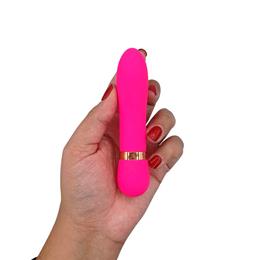 Vibrador Personal em Silicone com Vibração 10 Modos de Vibração e Carregamento Via Cabo USB - Goody Vibes Whole | 8,5 x 2,4 cm | Disponível em 2 Cores