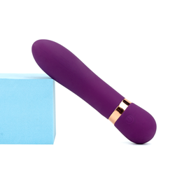 Vibrador Personal em Silicone com Vibração 10 Modos de Vibração e Carregamento Via Cabo USB - Goody Vibes Whole | 8,5 x 2,4 cm | Disponível em 2 Cores