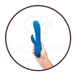 Vibrador de Ponto G e de Clítoris com 30 Modos de Vibração e Função Memória - Pretty Love Primo |12 x 3,8 cm | Disponível  em 2 Cores