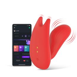 Vibrador de Ponto G e Clitóris com Motor Duplo, 10 Modos de Vibração, App Control e Carregamento via Cabo USB - Magic Motion Umi | Disponível em 2 Cores
