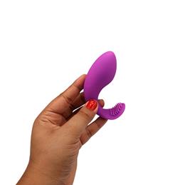 Vibrador de Ponto G e Clitóris Recarregável em Silicone com 10 Modos de Vibrações e Controle Remoto Sem Fio - Man Lua Luna Vibrating Egg | Disponível em 2 Cores