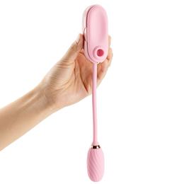 Vibrador de Ponto G e Clitóris em Silicone com 7 Vibrações, 6 Tipos de Pulsação e Case no Formato de Mala - Otouch Louis | Disponível em 3 Cores
