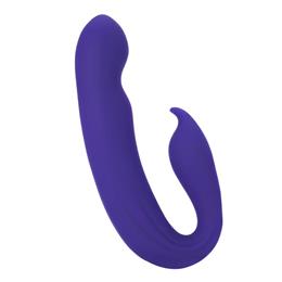 Vibrador de Clitóris e Ponto G com 10 Modos de Vibrações e 5 Modos de Movimentos - Aphrodisia G-Spot Dual Stimulator With Rolling Ball | Disponível em 2 Cores