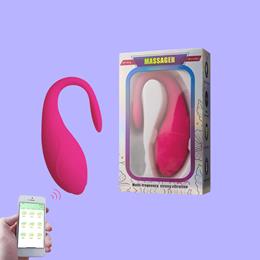 Vibrador de Ponto G e Estimulador de Clitóris com Ponta Achatada com 9 Vibrações, Controle Via Aplicativo e Carregamento USB - Good Vibe Toys | 9,5 x 3,5 cm