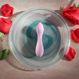 Mini Vibrador de Ponto G em Silicone com 10 Modos de Vibração e Recarregável - Evolved Lilac G | 8 x 2,5 cm