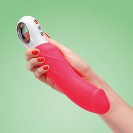 Foto 9 do produto Vibrador Ponto G Recarregável em Formato de Pênis com Glande, 6 Modos de Vibração e à Prova D'Água - Fun Factory Big Boss | Disponível em 3 Cores