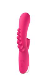 Foto 4 do produto Vibrador Rabbit com 3 Funções, 10 Modos de Vibração, 4 níveis de Velocidade e Recarregável - NV Toys Rabid Bunny | 11,5 x 3,7 cm | Disponível em 2 Cores