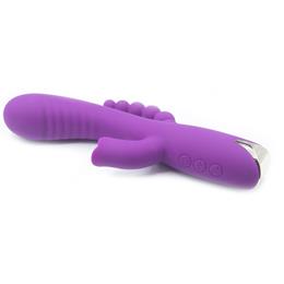 Foto 7 do produto Vibrador Rabbit com 3 Funções, 10 Modos de Vibração, 4 níveis de Velocidade e Recarregável - NV Toys Rabid Bunny | 11,5 x 3,7 cm | Disponível em 2 Cores
