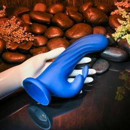 Vibrador Rabbit com 7 Modos de Vibração, Função de Rotação, Base em Ventosa e Controle Remoto - Evolved Remote Rotating Rabbit | 14 x 3,7 cm