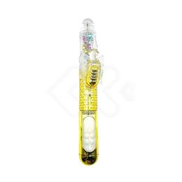 Foto 2 do produto Vibrador Rabbit Recarregável com Movimento Vai e Vem, Estimulador de Clitóris em Forma de Borboleta e 36 Modos de Vibração - Devices Vibration Balls | 12,5 x 3,1 cm | Disponível em 2 Cores