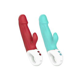 Vibrador Rabbit em Silicone com Glande Definida, 9 Modos de Vibração e Recarregável - S-Hande Wave | 12,5 x 4 cm | Disponível em 2 Cores