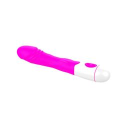 Foto 2 do produto Vibrador Recarregável com Ponta em Forma de Glande e 30 Modos de Vibração - Female Vibrator Schock - 19 x 3,2 cm | Disponível em 4 Cores