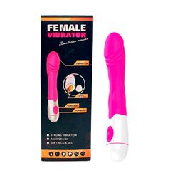 Foto 9 do produto Vibrador Recarregável com Ponta em Forma de Glande e 30 Modos de Vibração - Female Vibrator Schock - 19 x 3,2 cm | Disponível em 4 Cores