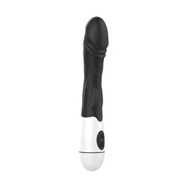 Foto 7 do produto Vibrador Recarregável com Ponta em Forma de Glande e 30 Modos de Vibração - Female Vibrator Schock - 19 x 3,2 cm | Disponível em 4 Cores