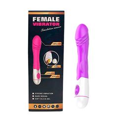 Foto 13 do produto Vibrador Recarregável com Ponta em Forma de Glande e 30 Modos de Vibração - Female Vibrator Schock - 19 x 3,2 cm | Disponível em 4 Cores