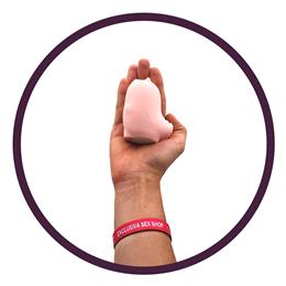 Vibrador Recarregável em Silicone com Estimulador de Clitóris, 3 Modos de Vibração e 5 Modos de Pulsação - Monster Pub Magic Kiss Mister Devil - 8,1 x 6,2 cm
