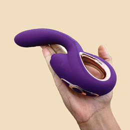 Vibrador em Silicone com 20 Modos de Vibração, Pulsação, Estimulador de Clitóris e Ponto G - Adão & Eva | 15 x 3,3 cm | Disponível em 2 Cores