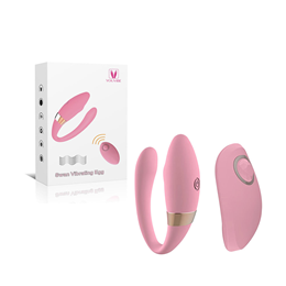 Vibrador em Silicone para Casal com Controle Remoto e 10 Modos de Vibração - Swan Vibrating Egg | 18 x 1,8 cm | Disponível em 3 Cores