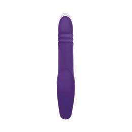 Foto 7 do produto Vibrador Strap On Recarregável com 7 Modos de Vibração e 4 Pulsações - Adam & Eve "Eve's Ultimate Thrusting Strapless Strap-On" | 14,3 x 3,6 cm | 9,1 x 3,7 cm