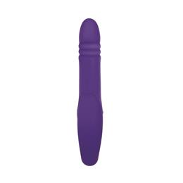 Foto 2 do produto Vibrador Strap On Recarregável com 7 Modos de Vibração e 4 Pulsações - Adam & Eve "Eve's Ultimate Thrusting Strapless Strap-On" | 14,3 x 3,6 cm | 9,1 x 3,7 cm