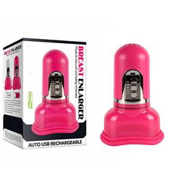 X-Men Auto Pussy Pump - Bomba de Sução Vaginal Recarregável com 4 Modos de Sucção - 16,6 x 8,1 cm